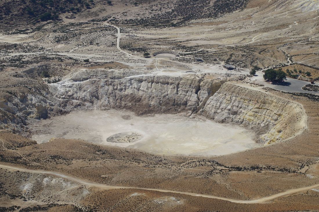 Stefanos phreatic crater, Nisyros